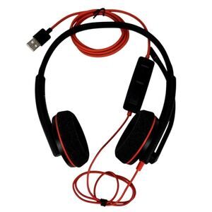 POLY POLYCOM BLACKWIRE 3200 SERIES USB DUAL HEADSET, MIC, VOLUME & MUTE CONTROLS